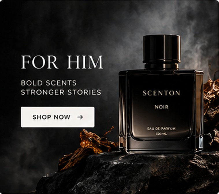 For Him: Scenton Noir, bold scents, stronger stories